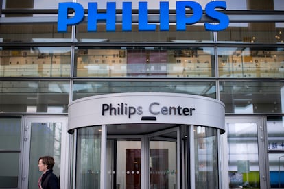 The Philips Center is seen, Jan. 27, 2015, in Amsterdam, Netherlands.