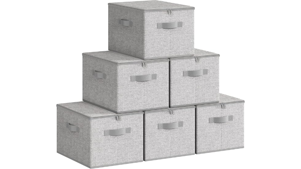 Cajas de almacenamiento.