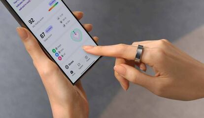 Uso del Samsung Galaxy Ring.