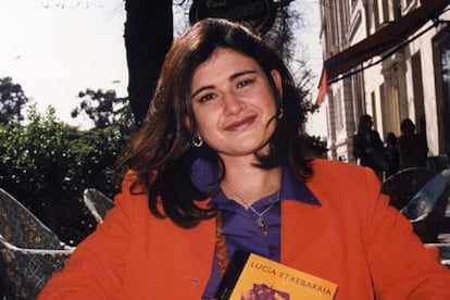 La escritora ganadora del Premio Planeta, Lucía Etxebarría.