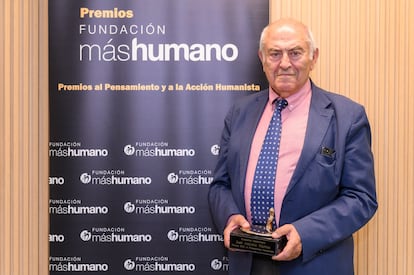 El filósofo José Antonio Marina, premio al Penamiento Humanista 2023 por la Fundación máshumano.