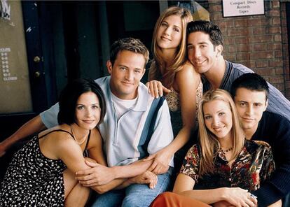 Nueva York también son ellos: Monica, Chandler, Rachel, Ros, Joey y Phoebe.