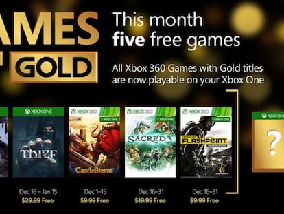 Juegos gratis de Xbox One y Xbox 360 para los usuarios de Xbox Live en diciembre de 2015