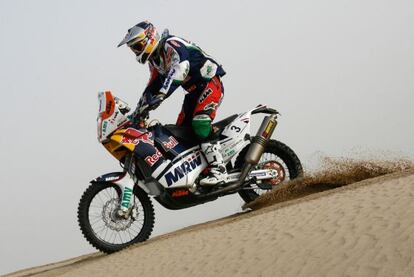 Coma, en el Sealine Cross Country Rally 2012, el pasado abril. 