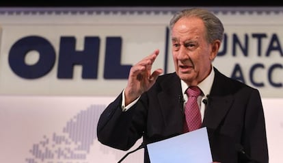 Juan Miguel Villar Mir, presidente de OHL.