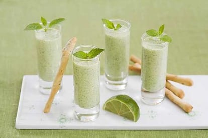 El gazpacho de pepino nos ayuda a eliminar toxinas. 