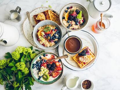 En un mismo desayuno hay un montón de tipos de azúcares distintos