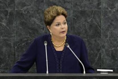 En la imagen, la presidenta de Brasil, Dilma Rousseff. EFE/Archivo