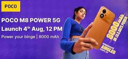 Fecha del anuncio del POCO M8 Power
