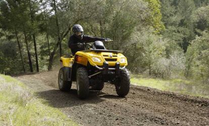 Un quad, en una imagen de archivo.