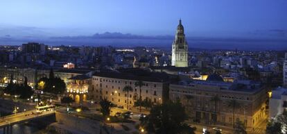 Panorámica de la ciudad de Murcia.