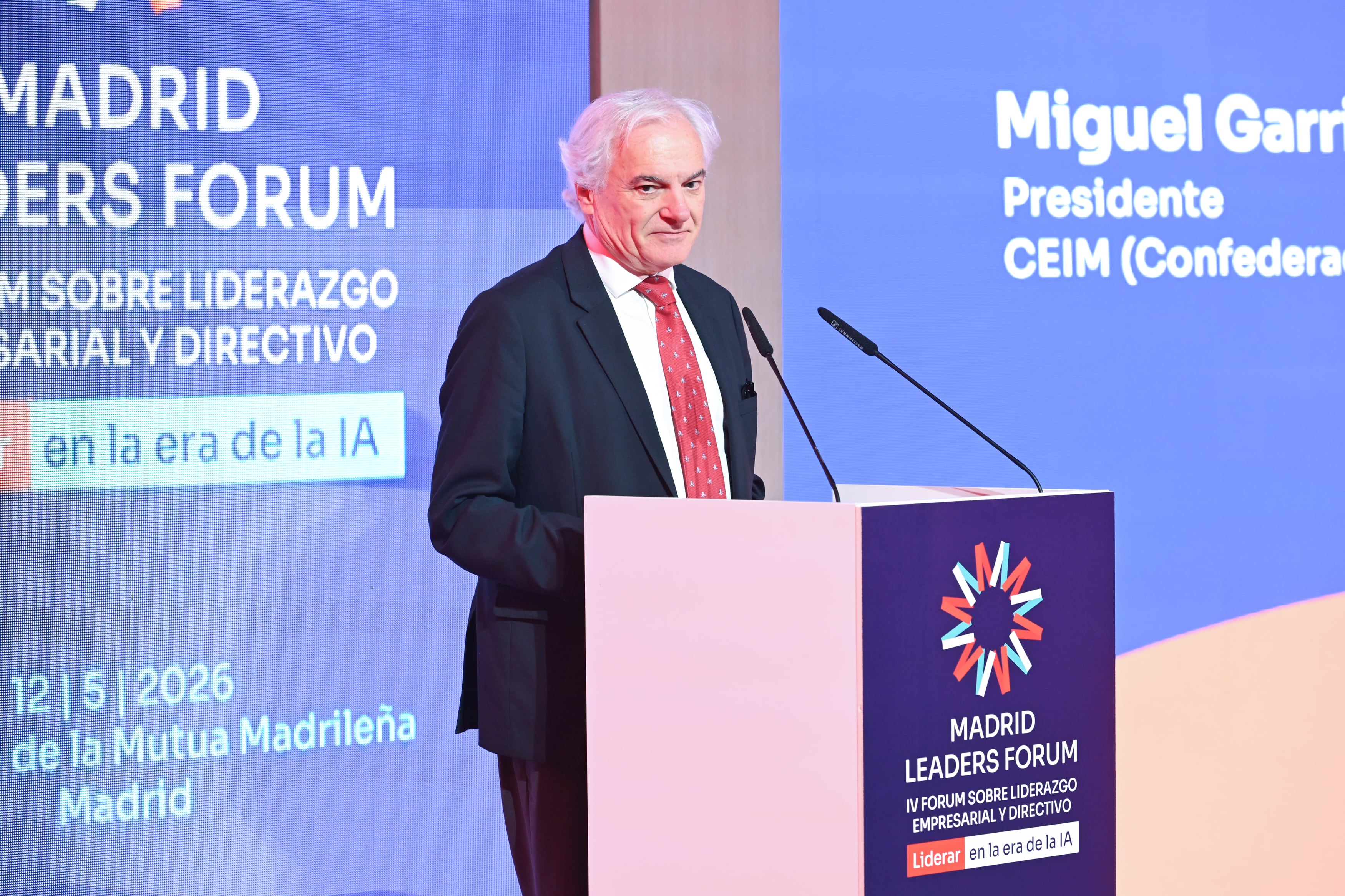 La patronal madrileña apoya a Garamendi en las elecciones de CEOE