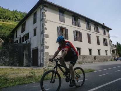 Caserío de Azpeitia (Gipuzkoa) donde falleció el niño de cuatro años.