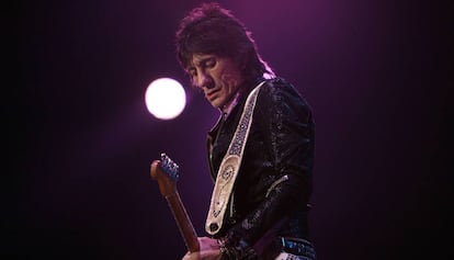 Ron Wood, guitarrista de The Rolling Stones.