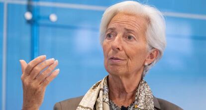 La directora del Fondo Monetario Internacional (FMI) Christine Lagarde. 