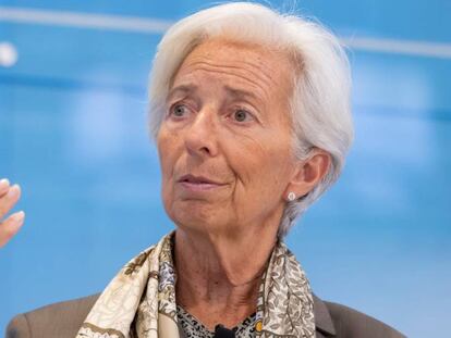 La directora del Fondo Monetario Internacional (FMI) Christine Lagarde. 