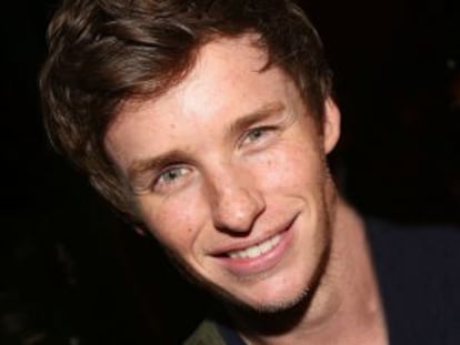 Eddie Redmayne, no último domingo.