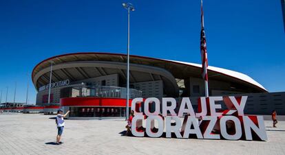 Estadio Wanda Metropolitano, del Atlético de Madrid. 