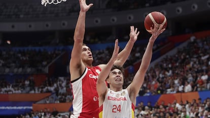 Juan Núñez, en el pasado Mundial ante Canadá.