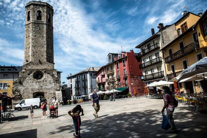 Campanario de Puigcerdà.