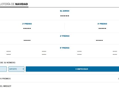 La Lotería de Navidad 2022, en tu móvil y en tu web