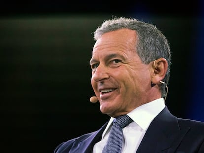 Bob Iger, durante un foro organizado por Bloomberg, en septiembre de 2019.