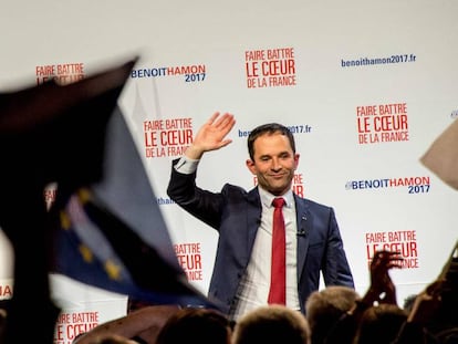 Benoît Hamon fue el candidato del Partido Socialista de Francia a las elecciones.