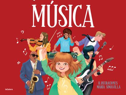 Portada de 'El pequeño gran libro de la música'.