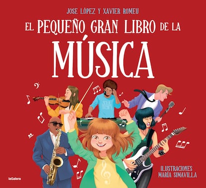 Portada de 'El pequeño gran libro de la música'.