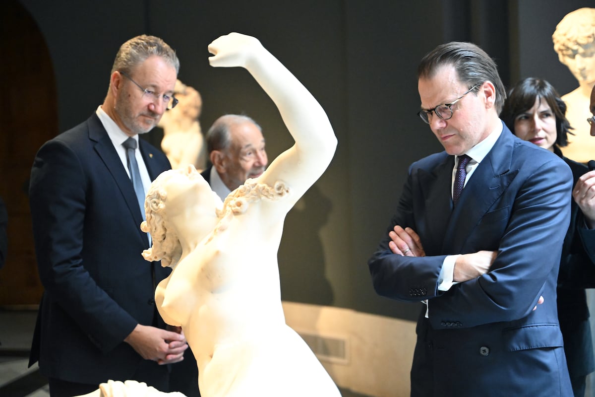 Prince Daniel of Sweden Visits Museo del Prado to Honor Queen Christina