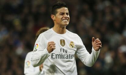 James, durante el cl&aacute;sico. 