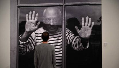 Imatge de 'Picasso. La mirada del fotògraf', l'exposició més vista dels museus municipals el 2019.