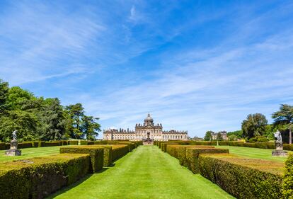 El castillo Howard, joya del Barroco inglés, empezó a diseñarse en 1699 para terminar de construirse más de un siglo después.