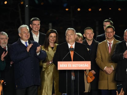 Viktor Orbán celebra este domingo en Budapest su cuarta victoria consecutiva.