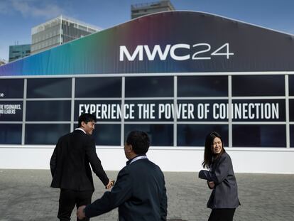 Todo a punto en el Mobile World Congress (MWC).