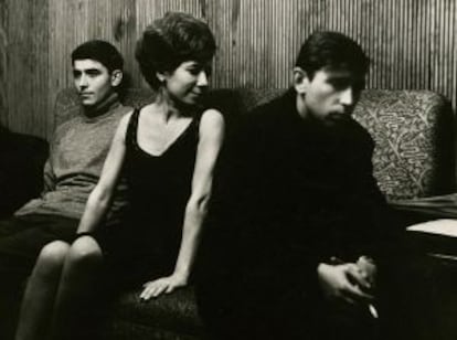 Serrat, Núria Feliu y Raimon.