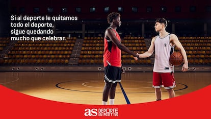 Imagen promocional de Deporte en Positivo, una iniciativa de Diario AS para promover los valores en el deporte.