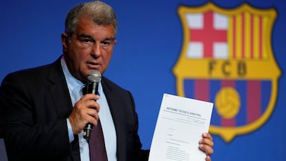 Joan Laporta, en una imagen de archivo.