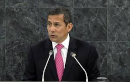 En la imagen, el presidente peruano, Ollanta Humala. EFE/Archivo