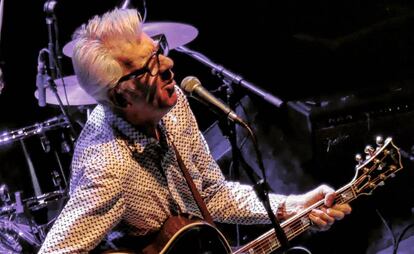 Nick Lowe, en su concierto en Madrid.