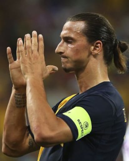 Ibrahimovic, ante Ucrania.