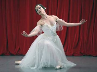 La primera bailarina Amaya Rodríguez, en Giselle.