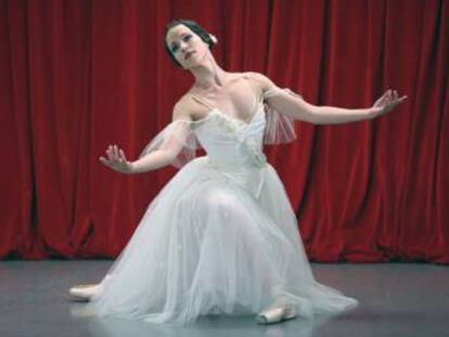 La primera bailarina Amaya Iglesias, en Giselle.