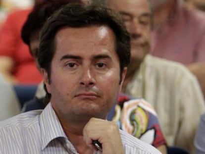 El alcalde de El Ejido, Francisco G&oacute;ngora (PP), en un acto en 2010.