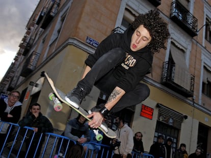 Competición de monopatines