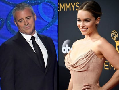 Matt le blanc emilia clarke emmys 2016