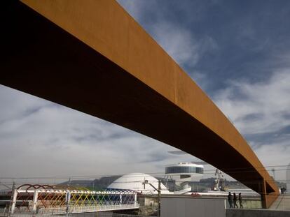 Vista del Centro Niemeyer de Avil&eacute;s.