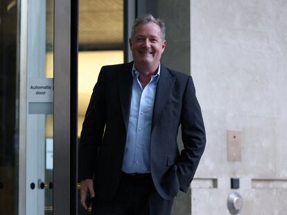 Piers Morgan, el 3 de septiembre, en los estudios de la BBC