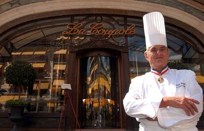 El cocinero Paul Bocuse, en Montreux (Suiza), en una imagen de archivo. 