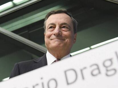 El presidente del BCE, Mario Draghi.